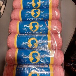 South Maid Cotton 8 Yarn  (pack of  6)